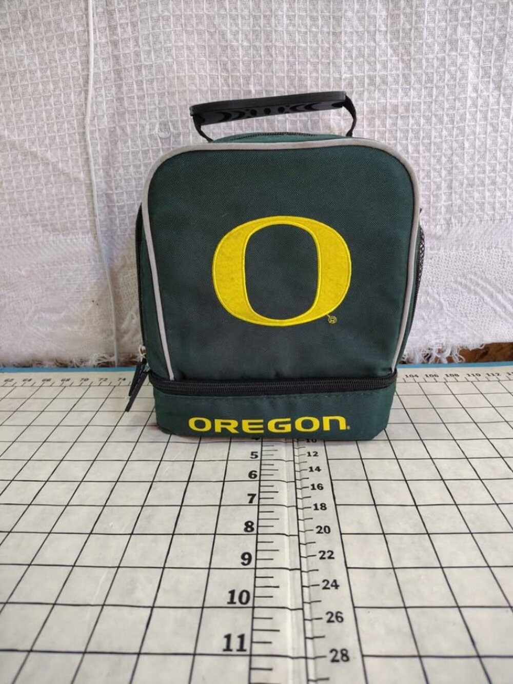 Oregon Ducks Lunch Bag Cooler From NW Northwest Two Zippered Compartments